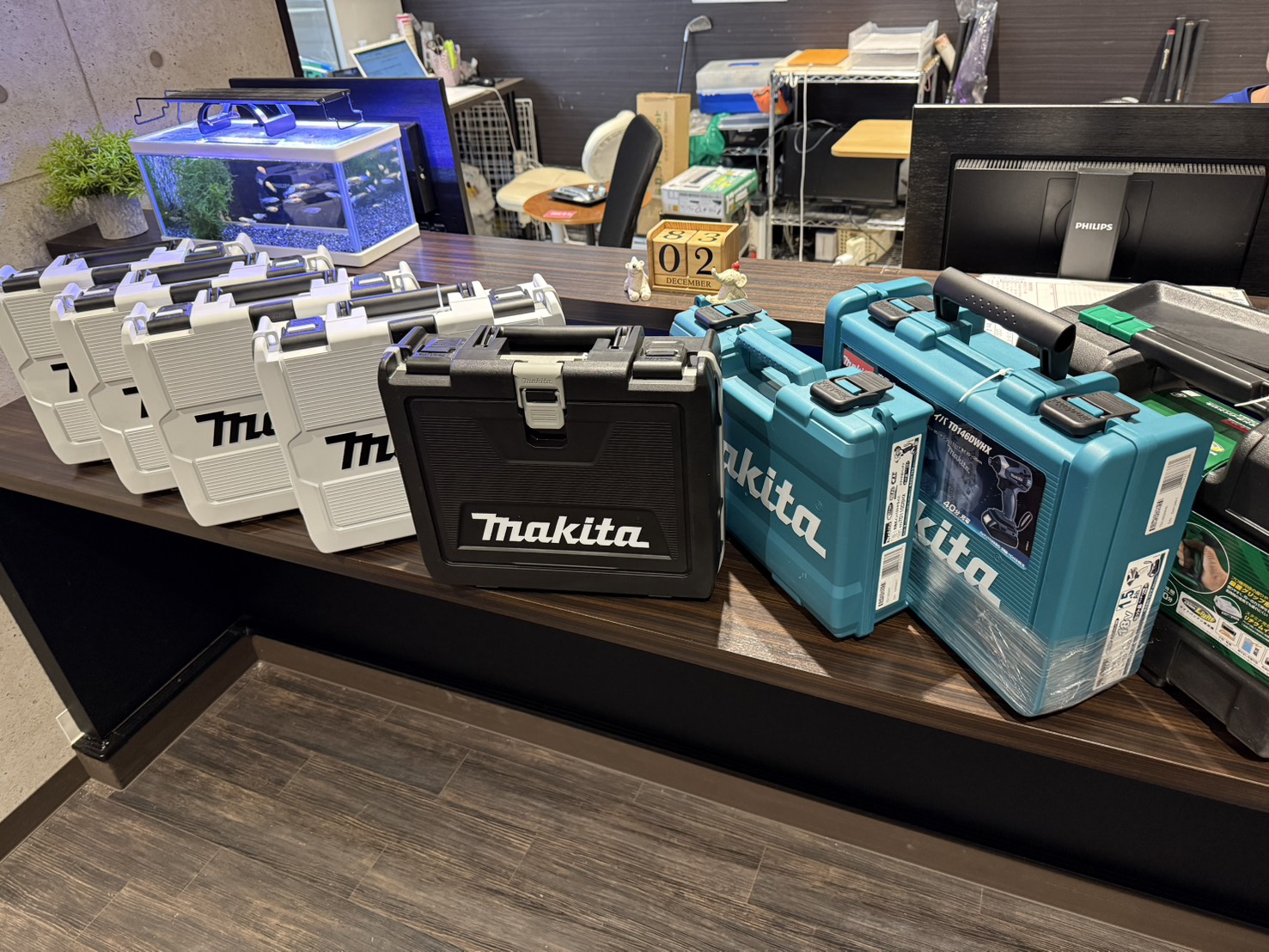 買取商品：【計8台】MAKITA インパクトドライバ 新品未使用 10.8V～18V