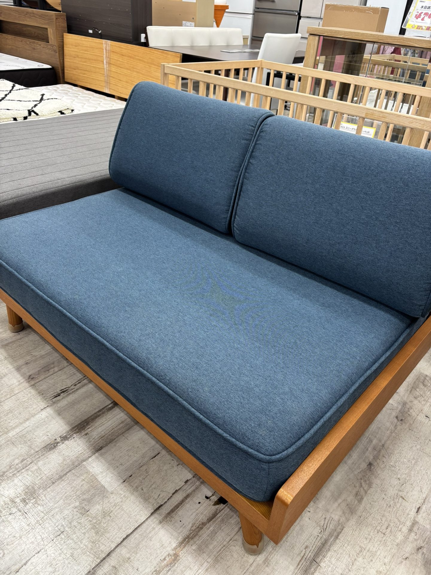 買取商品：unico ALBERO ２人掛けソファー