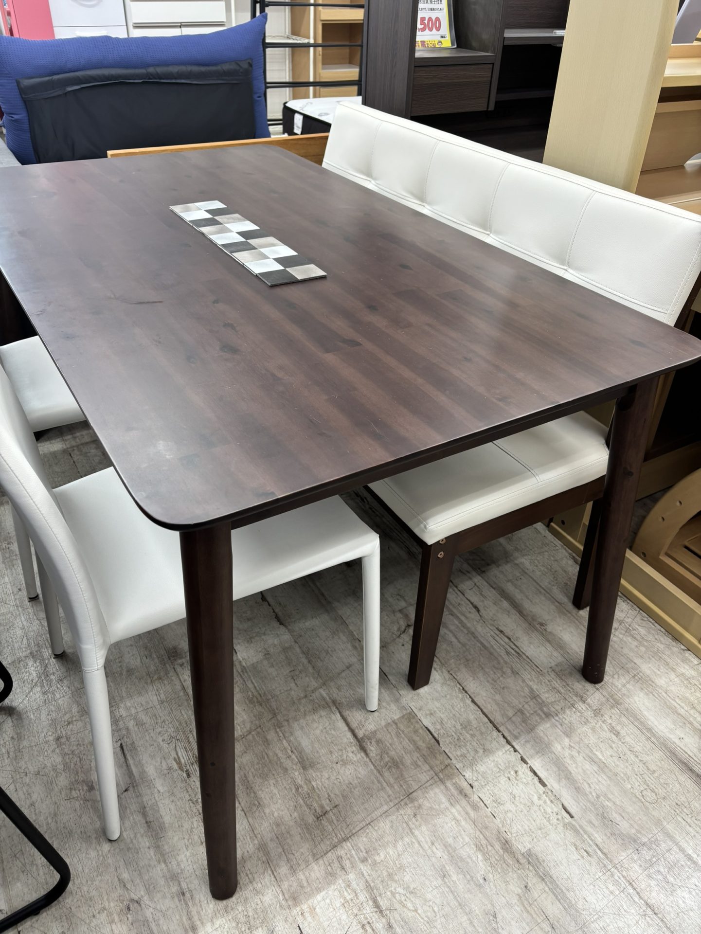 買取商品：ダイニングテーブルセット ベンチチェア