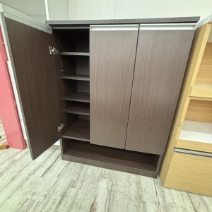 シューズボックス 靴箱 ブラウン