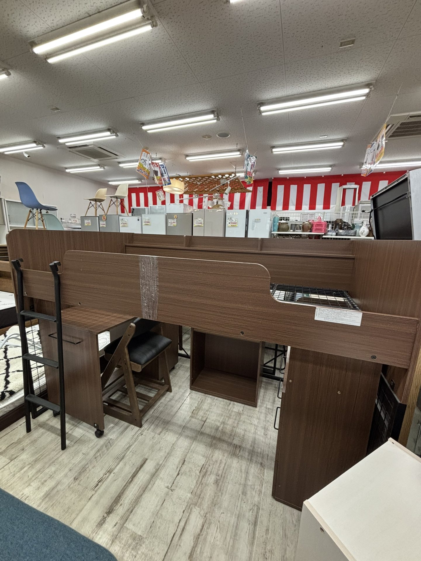 買取商品：システム ロフトベット ダークブラウン