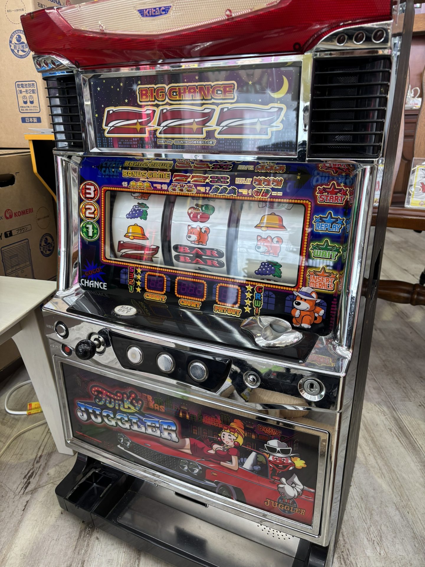 買取商品：ファンキー ジャグラー スロット実機