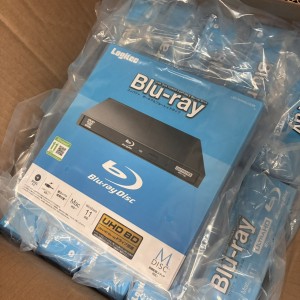Logitec コンパクトポータブルBlu-rayドライブ 合計50個