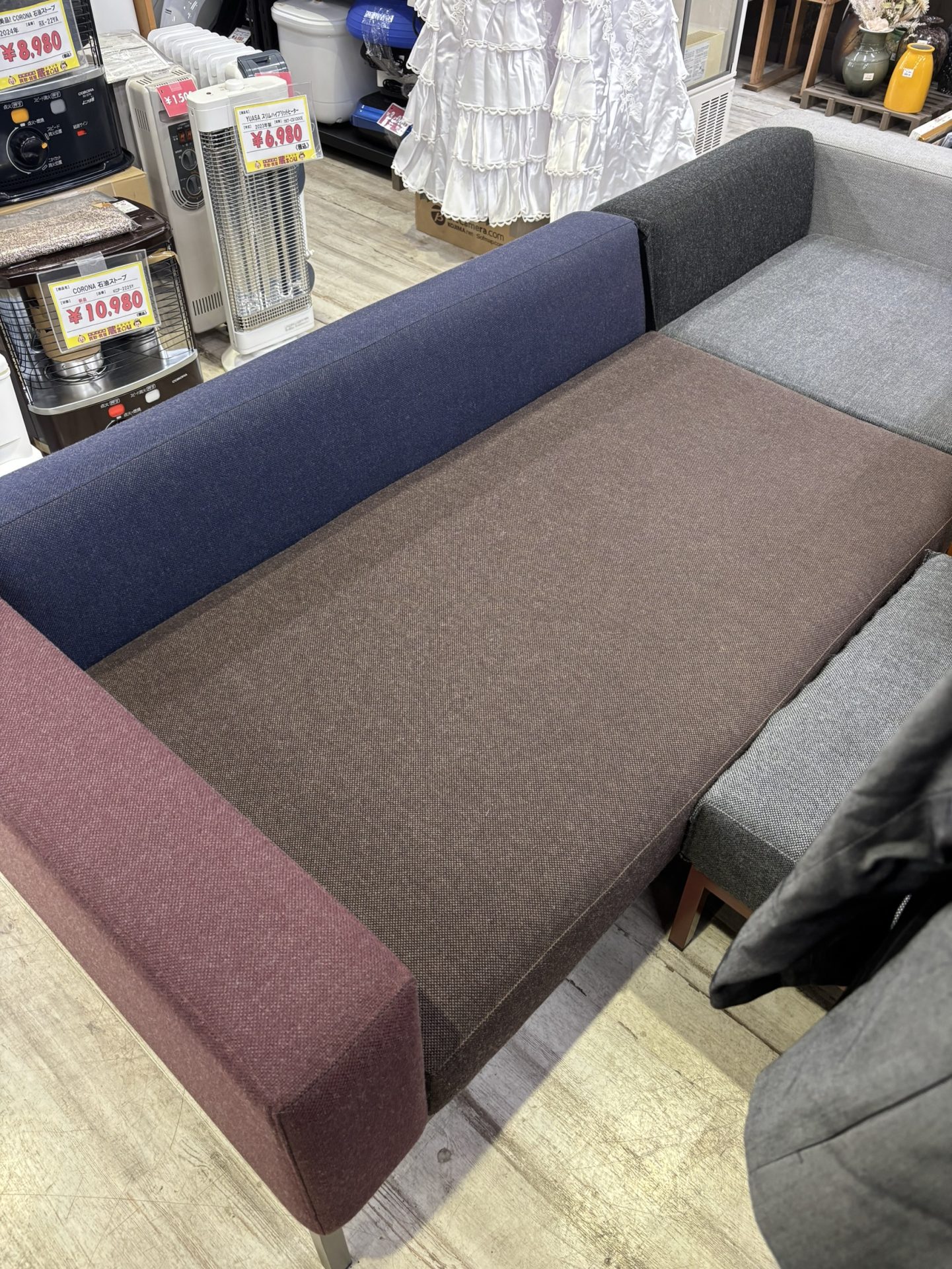 買取商品：L字ソファー