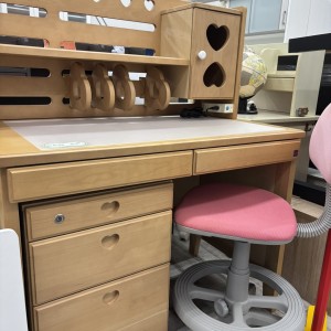 木製 おままごとセット/ラブリー学習机